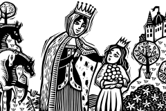 The Queen and Girl