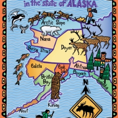 Map of Alaska