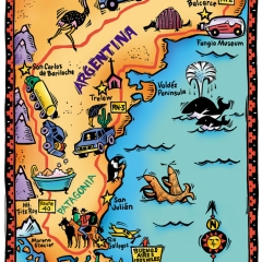 Map of Argentina