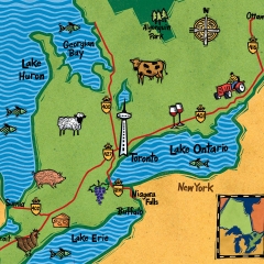Southern Ontario Map