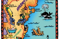 Map of Argentina Map of Argentina