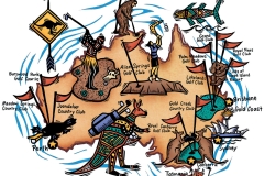 Golf Map of Australia Golf Map of Australia