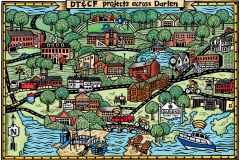 Map of Darien Connecticut Map of Darien Connecticut