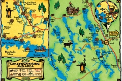 Lake Pogamasing Map Lake Pogamasing Map