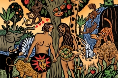 Adam and Eve in Paradise Adam and Eve in Paradise